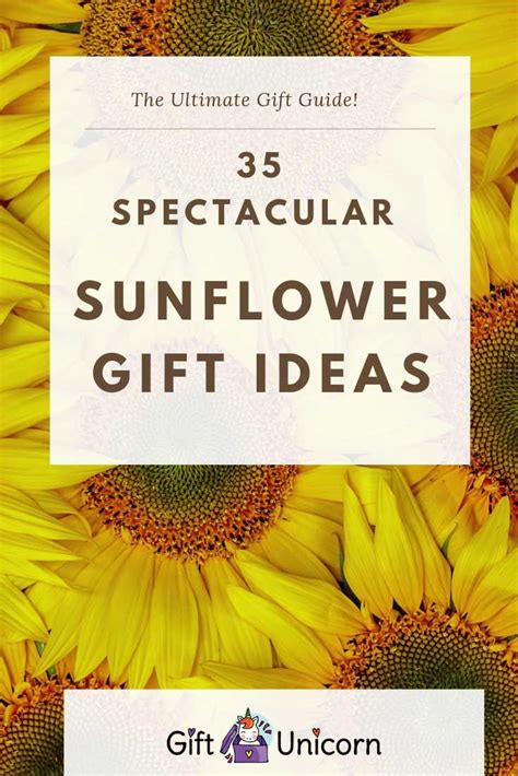 Check spelling or type a new query. 35 Spectacular Sunflower Gift Ideas | Sunflower gifts, Diy ...