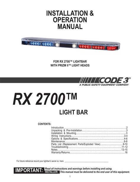 Wiring led light bar requires some skills and knowledge. AK_6463 Code 3 Light Bar Wiring Diagram Federal Signal ...
