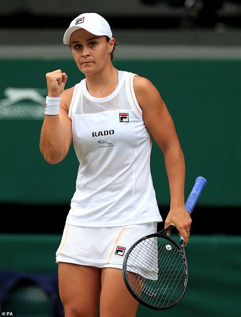 Ashleigh barty's wimbledon singles adventure may have ended at the hands of america's alison riske monday, but she's clearly been having some fun off the court. Meet the Australian tennis brain helping an US underdog ...