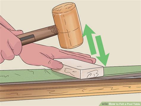 How to remove a pool table felt. How to Felt a Pool Table (with Pictures) - wikiHow