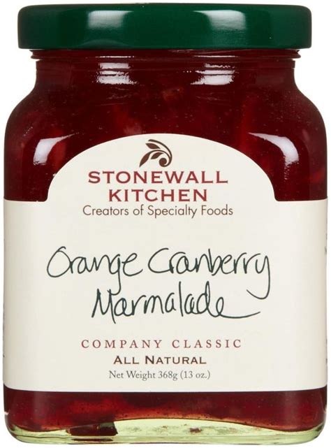 Check spelling or type a new query. Stonewall Kitchen Orange Cranberry Marmalade, 13 oz ...