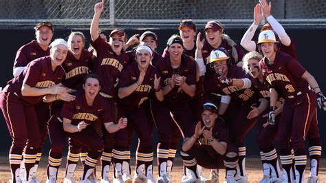 From the days of #1 ranked teams (sometimes 2 in a year) to the bcs to the college football playoffs starting in 2014. Minnesota softball team utterly screwed by NCAA Tournament ...