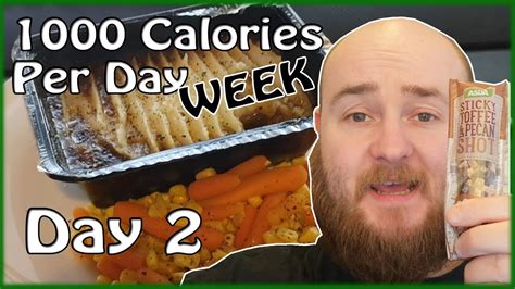 How many rest days should i have a week? 1000 Calories Per Day Week! - Day 2 - YouTube