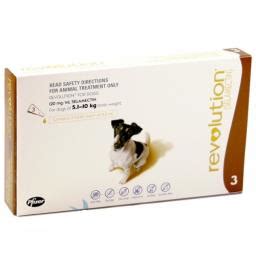 Veterinarians often recommend frontline because it works and because they've been using it for a long time. Revolution for Dogs - 11 - 20 lbs - BROWN - 6 tubes - $61 ...