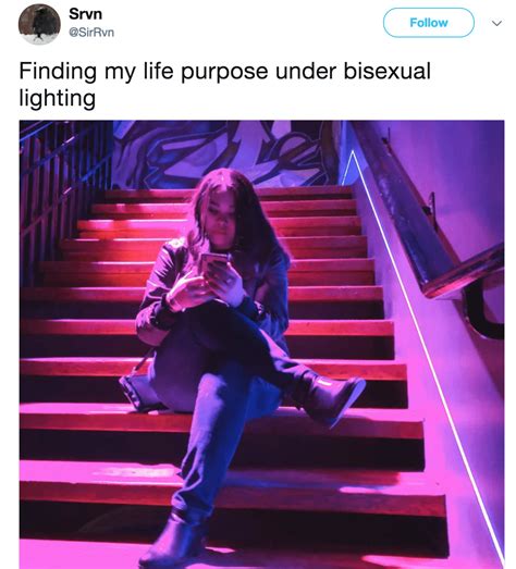 Find gifs with the latest and newest hashtags! Finding My purpose | Bisexual Lighting | Know Your Meme