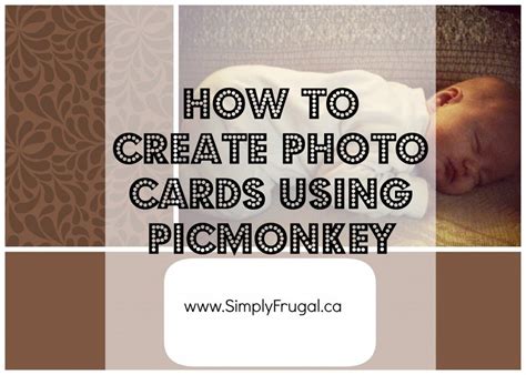 It's easy to create cards online with snapfish. How to make photo cards using picmonkey | Photo cards ...