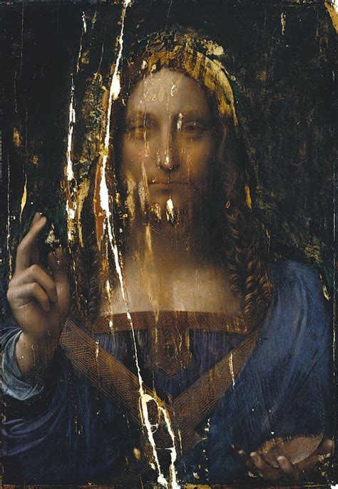 Salvator mundi, latin for saviour of the world, is a subject in iconography depicting christ with his right hand raised in blessing and his left. A deep perversion of value and meaning - INSIDE OUT