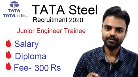 Explore the latest diploma jobs in bangalore, chennai, hyderabad, pune, delhi, and ahmedabad and also job openings in your nearby locations and sub locations for fresher's. TATA Steel Recruitment 2020, Salary, JET, Lates Jobs for ...