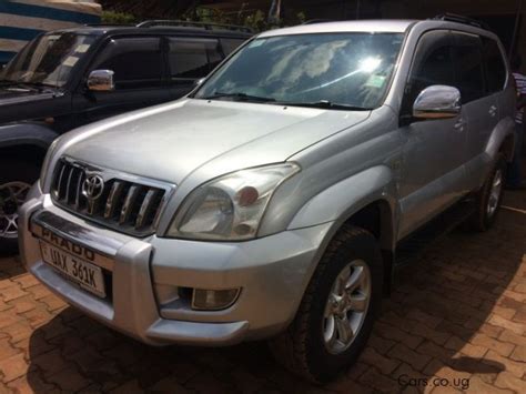 The prado is one of the smaller vehicles in the range. Used Toyota Land Cruiser Prado TX | 2003 Land Cruiser Prado TX for sale | Kampala Toyota Land ...