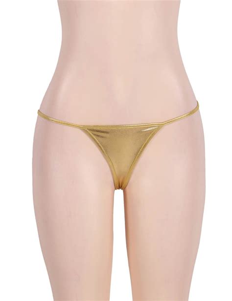 K328r mens shiny bodysuit thong leotard coated metallic gold/silvertop rated seller. Cheap Golden Exotic Micro Shiny G String Thongs From China