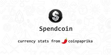 It has a circulating supply of 2,784,327,981 akro coins and the max. Spendcoin (SPND) Price, Charts, Market Cap, Markets ...