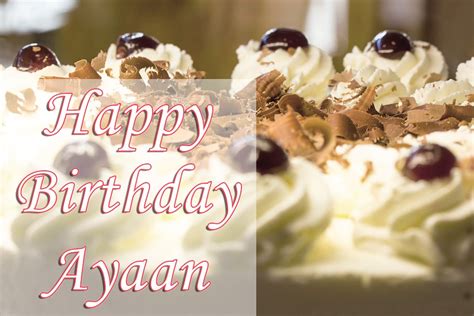 I hope that today is the beginning of a great year for you. Happy Birthday Ayaan