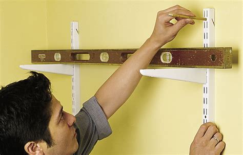 The wall, though, may not be strong enough to support such things as mirrors, pictures use threaded drywall anchors for objects such as open shelving. How to Install Wall-Mounted Shelves | Wall mounted shelves ...