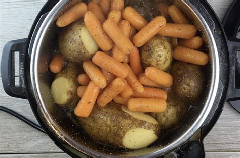 Place the roast into the heated instant pot and sear on both sides, about 2 minutes each side. Easy Instant Pot 3 Packet Roast | Sidetracked Sarah