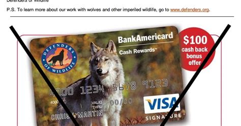 Maybe you would like to learn more about one of these? what next: Defenders of Wildlife is sleeping with Bank of America