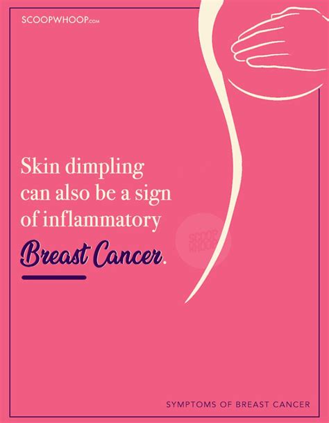 Breast cancer — comprehensive overview covers prevention, symptoms, diagnosis and treatment of breast cancer. 7 Alarming Signs Of Breast Cancer You Should Be Aware Of