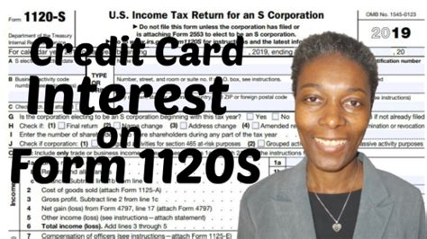 Maybe you would like to learn more about one of these? Where to Report Credit Card Interest Expenses on Form 1120S? - Part 6 of 6 - Nina's Soap