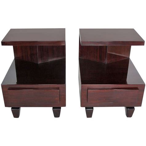 Find and save bedroom night stand unusual nightstands unique picture, resolution: A Pair of Unusual Night Stands by Home Furniture 1942 at ...