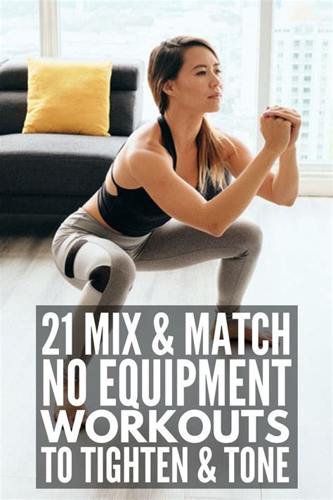 7 day workout plan no equipment. Beginner Full Body No Equipment Workout Plan | If you long ...