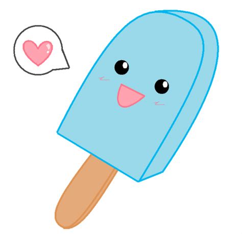 Ice cream cartoon kawaii icon vector graphic. Dessin Kawaii Facile Glace - Creme Glacee Silhouette ...