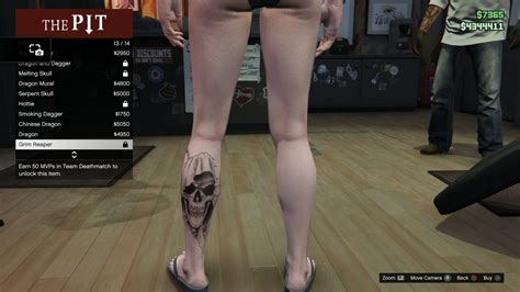 Select one of the following categories to start browsing the latest gta 5 pc mods face tattoo pack v2 for mp male/female. Image - Tattoo GTAV-Online Female Left Leg Grim Reaper.jpg | GTA Wiki | Fandom powered by Wikia