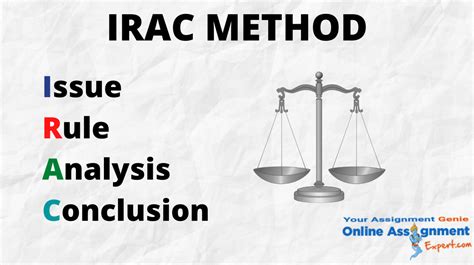 Lawyers speak in structure, always stating their authority first. IRAC Format Law Assignment Help in Australia | Upto 50% Off by Top Experts
