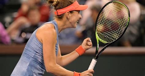 Born 10 march 1997) is a swiss professional tennis player. Indian Wells - Belinda Bencic et Angelique Kerber, en ...