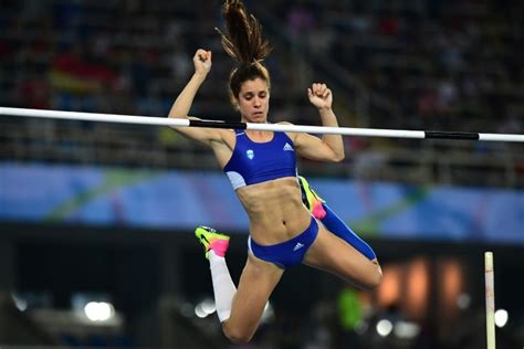 Polina knoroz pole vault awesome player 52 russia pole vault event. Olympian Katerina Stefanidi: Greece's golden girl in pole ...