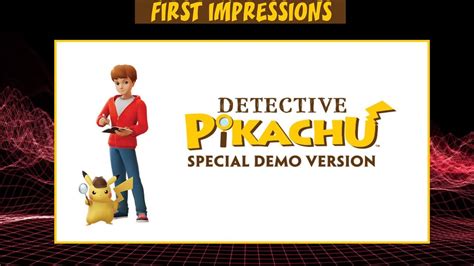 It's been two years since the game debuted in japan, and for a while, it looked like it would never see the light of day in the west. Detective Pikachu Demo Review - YouTube