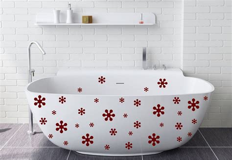 It's not hard but if done incorrectly could starting a bathtub and fiberglass surround demo (without flooding your house). StickONmania.com | Vinyl Wall Decals | Bathtub Design ...