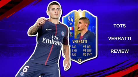 Create your own fifa 21 ultimate team squad with our squad builder and find player stats using our player database. TOTS VERRATTI PLAYER REVIEW! FIFA 19 - YouTube