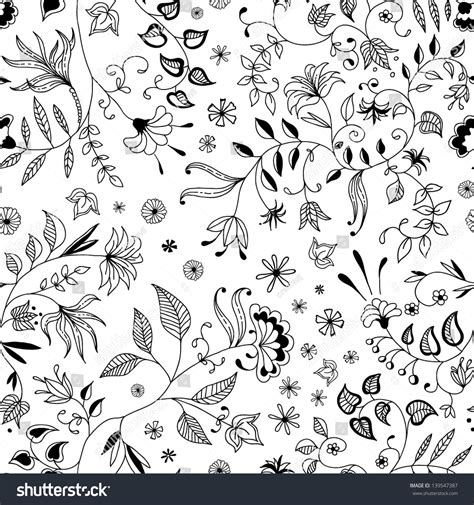 Find floral print patterns now. Flower Seamless Floral Pattern Thin Nice Stock Vector ...