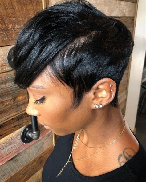 Blondie bangs black for hubby 3 min. 27 Hottest Short Hairstyles for Black Women for 2019