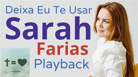 Savesave deixa eu te usar for later. Deixa eu Te Usar - Sarah Farias Playback legendado - YouTube