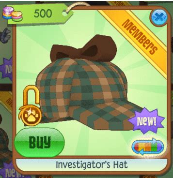 Be sure to get your paws on this fabulous feline today! Animal Jam Spirit Blog: Horned Leg Pads, Investigator Hat ...
