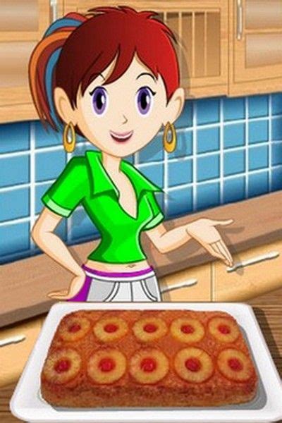 Así mismo en los juegos de cocina con sara también puedes aprender a realizar los postres más sabrosos: Aprende a preparar Tarta de Piña con este juego de cocina ...