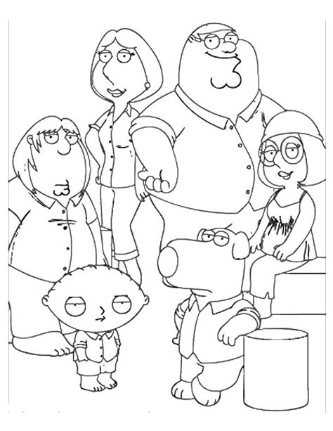 Try to color stewie kid to unexpected colors! Family Guy Coloring Pages Stewie - Coloring Home