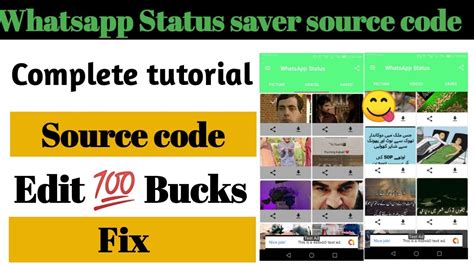 You are downloading status saver for whatsapp latest apk 1.5.0. Whatsapp status saver App source code + Damo apk | status ...