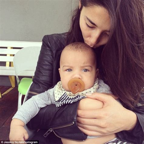 Jessica gomes is an australian model who was born on september 25, 1984, in sydney, new south wales, australia to her parents jenny and joe games. Jessica Gomes snuggles Nicole Trunfio's baby Zion during ...