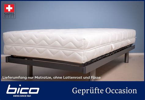 Bewertungen ###### verkauf einzelbett easy sleep k4, 140 x 200 cm buche vollholz massiv natur hotlidayprices Matratze NewTec by BICO 90x200 (dura H3) | Kaufen auf Ricardo