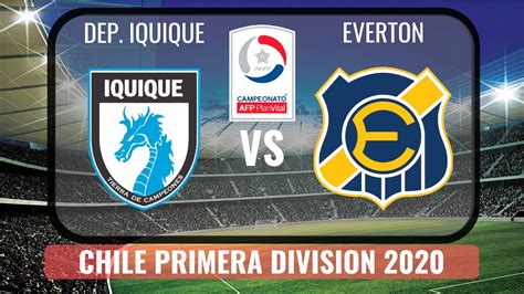 All statistics are with charts. Deportes Iquique vs Everton 2020🔴| Chile Primera Division ...