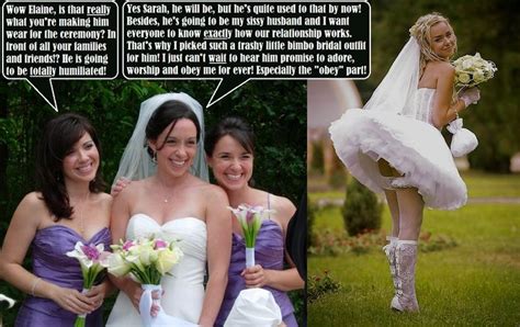 Man caught by security cameras at home dressed and wife takes over his lead. 122 best images about Tg captions Brides on Pinterest | Sissi, New wife and Cap d'agde