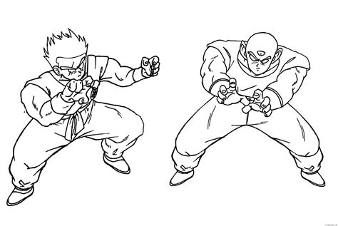 The world's strongest take place. 086 dragon ball z Printable Coloring4free - Coloring4Free.com