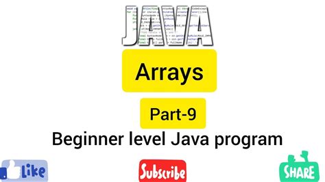 How functional techniques improve your java programs. Arrays Java program for beginner level part 9 Easy ...