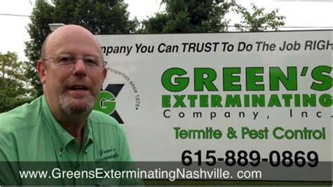 Clabough pest control is a pest control company in johnson city. Green's Exterminating Company, Inc. | Nashville, Tennessee ...