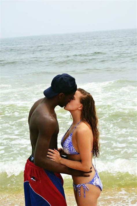 Adrianne black has fun at the beach. Beach vacation. | Interracial Couples | Pinterest | Posts ...