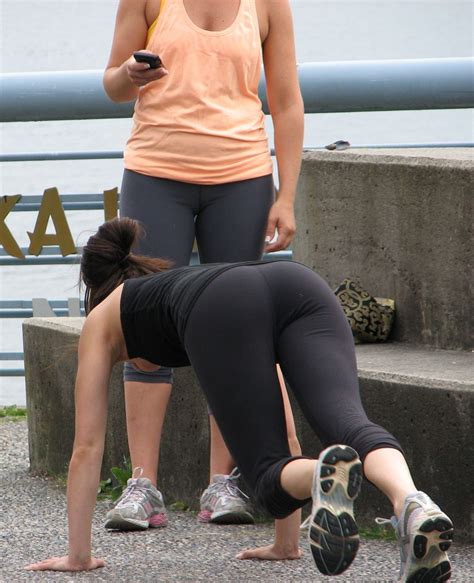 #camel to #camel #toe #camel toe #cute #leggings. Kristin Kreuk working out in spandex -21 | GotCeleb