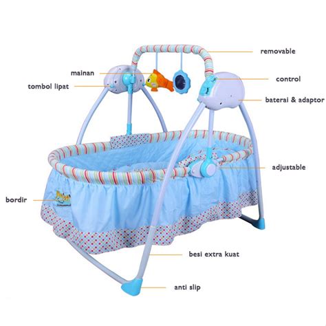 Jual baby rocker/bouncer/kursi getar bayi blossom farm. Jual Ayunan Elektik/Ayunan Listrik Anak/Tempat Tidur Bayi ...