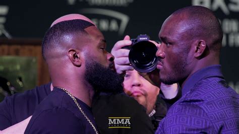 Usman took the fight to woodley kamaru came out, he brought it. UFC 235: Tyron Woodley vs. Kamaru Usman Presser Staredown ...