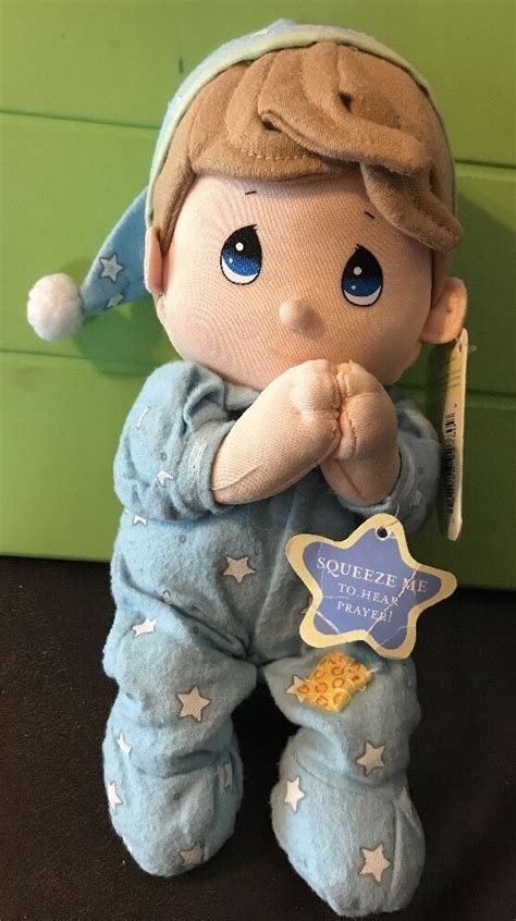 ： 699956993568, zobacz opis podany przez sprzedającego, stan:： nowy: PRECIOUS MOMENTS Baby Boy Prayer Pal Boy Plush Bedtime ...